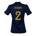 Maillot de foot France Benjamin Pavard #2 Domicile vêtements Femmes Monde 2022 Manches Courtes
